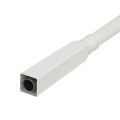 LMT 5" Sq. x 108" Structural Vinyl Porch Post Support Kit For Vinyl Railing - White (NewelPorchPosts)