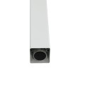 LMT 5" Sq. x 108" Structural Vinyl Porch Post Support Kit For Vinyl Railing - White (NewelPorchPosts)