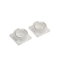 LMT 5" Sq. x 108" Structural Vinyl Porch Post Support Kit For Vinyl Railing - White (NewelPorchPosts)