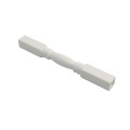 LMT 1 1/4" Sq x 12" Gingerbread Baluster Thermoformed Vinyl Spindle For Vinyl Railing (White) - 3280-12-WHITE