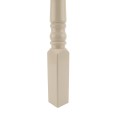 LMT 4" Sq. x 48" Non-Structural Vinyl Porch Post Support Kit For Vinyl Railing Posts - Almond
