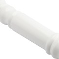 LMT 4" Sq. x 48" Vinyl Non-Structural Newel Post For Vinyl Porch Posts - White (NewelPorchPosts)