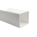 LMT 4" Sq. x 48" Vinyl Non-Structural Newel Post For Vinyl Porch Posts - White (NewelPorchPosts)