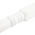 LMT 4" Sq. x 48" Vinyl Non-Structural Newel Post For Vinyl Porch Posts - White (NewelPorchPosts)