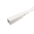 LMT 4" Sq. x 48" Vinyl Non-Structural Newel Post For Vinyl Porch Posts - White (NewelPorchPosts)