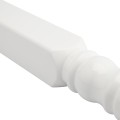 LMT 4" Sq. x 48" Vinyl Non-Structural Newel Post For Vinyl Porch Posts - White (NewelPorchPosts)