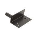Stainless Steel Dual-Sided Lockable Vinyl Fence Gate Latch (Black) - 38308NUA-SS