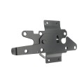 Stainless Steel Dual-Sided Lockable Vinyl Fence Gate Latch (Black) - 38308NUA-SS