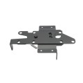 Stainless Steel Dual-Sided Lockable Vinyl Fence Gate Latch (Black) - 38308NUA-SS