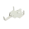 LMT 3-1/2" x 1-3/4" Reversible, Lockable, Dual-Sided Entry Stainless Steel Commercial Latches For Vinyl Fence Gates (Pair) White - 4001-WHITE