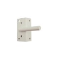 LMT 3-1/2" x 1-3/4" Reversible, Lockable, Dual-Sided Entry Stainless Steel Commercial Latches For Vinyl Fence Gates (Pair) White - 4001-WHITE