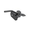 LMT 3" x 1 1/4" Self-Closing, Reversible Stainless Steel Latch For Vinyl Fence Gates (Pair) Black - 4004-BLACK