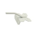LMT 3" x 1 1/4" Self-Closing, Reversible Stainless Steel Latch For Vinyl Fence Gates (Pair) White - 4004-WHITE