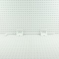LMT 24" Reversible Stainless Steel Residential Drop Rod For Vinyl Fence Gates (White) - 4008-WHITE