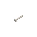 LMT 4034W-500-ALMOND #10 x 1 1/2" Phillips Screw and Snap Cap - Almond (GeneralUse)