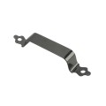 LMT 6" Stainless Steel Ornamental Handle (Black) - 4037-BLACK