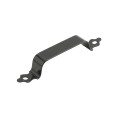 LMT 6" Stainless Steel Ornamental Handle (Black) - 4037-BLACK