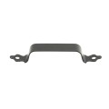 LMT 6" Stainless Steel Ornamental Handle (Black) - 4037-BLACK