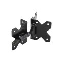 LMT 3" x 3" Self-Closing, Residential Hinge For Vinyl Fence Gates (Pair) Black - 4100-BLACK (GeneralUse)