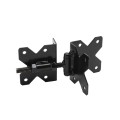 LMT 3" x 3" Self-Closing, Residential Hinge For Vinyl Fence Gates (Pair) Black - 4100-BLACK (GeneralUse)