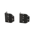 LMT 5" x 2" Self-Closing, Adjustable Stainless Steel Hinge For Vinyl Fence Gates (Pair) Black - 4107-BLACK