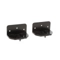 LMT 5" x 2" Self-Closing, Adjustable Stainless Steel Hinge For Vinyl Fence Gates (Pair) Black - 4107-BLACK