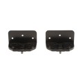 LMT 5" x 2" Self-Closing, Adjustable Stainless Steel Hinge For Vinyl Fence Gates (Pair) Black - 4107-BLACK