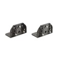 LMT 5" x 2" Self-Closing, Adjustable Stainless Steel Hinge For Vinyl Fence Gates (Pair) Black - 4107-BLACK
