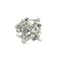 LMT 3 1/2" x 1 3/4" Self-Closing, Adjustable Tension Stainless Steel Hinge For Vinyl Fence Gates (Pair) White - 4111-WHITE