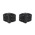 Nylon Spring Loaded Gate Hinges (Black)