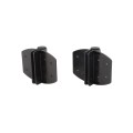 Nylon Spring Loaded Gate Hinges (Black)