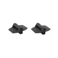 Nylon Spring Loaded Gate Hinges (Black)