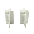 LMT Nylon Spring Loaded Gate Hinges (White)