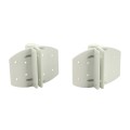 LMT Nylon Spring Loaded Gate Hinges (White)