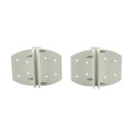 LMT Nylon Spring Loaded Gate Hinges (White)