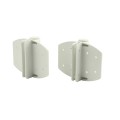 LMT Nylon Spring Loaded Gate Hinges (White)