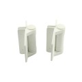 LMT Nylon Spring Loaded Gate Hinges (White)
