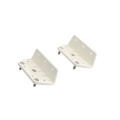 Nylon Spring Loaded Gate Hinges (White)