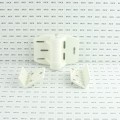 Nylon Spring Loaded Gate Hinges (White)