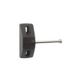 Nylon Locking Gate Latch (Black)