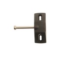 LMT Nylon Locking Gate Latch w/ Exterior Entry (Black)