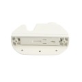 Nylon Locking Gate Latch & Exterior Entry (White)
