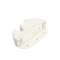 Nylon Locking Gate Latch & Exterior Entry (White)