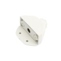 Nylon Locking Gate Latch & Exterior Entry (White)