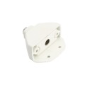 Nylon Locking Gate Latch & Exterior Entry (White)