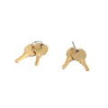 Nylon Locking Gate Latch & Exterior Entry (White)
