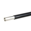 LMT Americans with Disabilities Act (ADA) Compliant Vinyl Railing Insert with Aluminum Stiffener for Handrails (IRC/IBC) 104" (Black) - 6000-BLACK