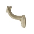 LMT Americans with Disabilities Act (ADA) Compliant Heavy Duty Aluminum Handrail Wall Mount Bracket Kit (IRC/IBC) (Almond) - LMT 6003-ALMOND