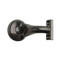 ADA-Compliant Heavy Duty Hand Rail Wall Mount Bracket Kit (Black - All Aluminum - IRC and IBC) - LMT 6003-BLACK (ADA)