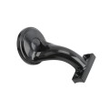 ADA-Compliant Heavy Duty Hand Rail Wall Mount Bracket Kit (Black - All Aluminum - IRC and IBC) - LMT 6003-BLACK (ADA)